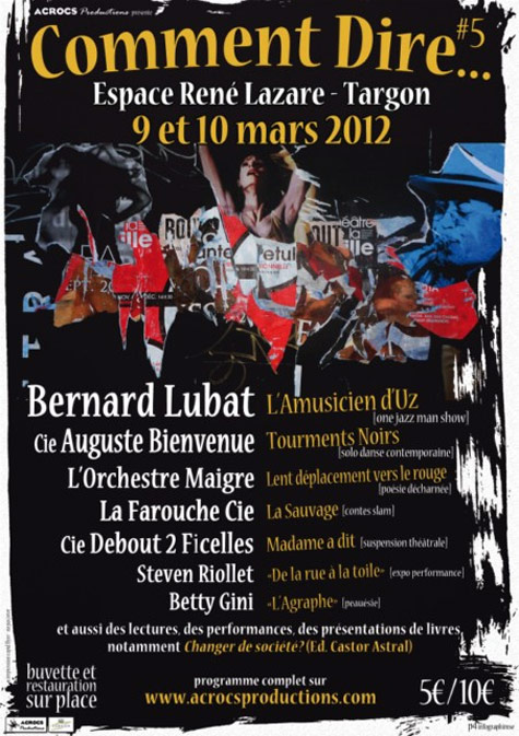 L'Orchestre Maigre en concert à targon le 10 mars 2012
